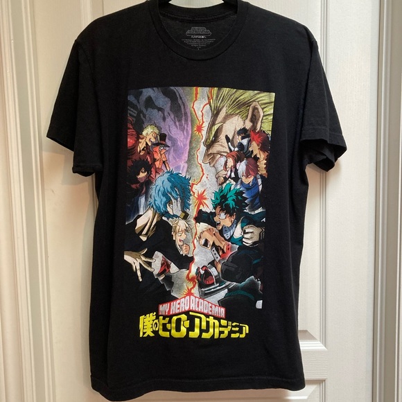 My Hero Academia 100% cotton Funimation Size Large - Picture 2 of 7